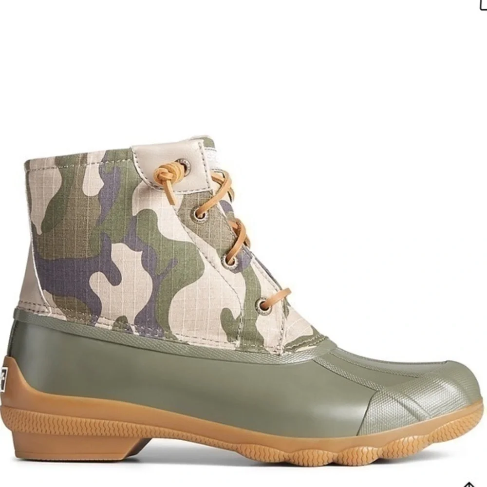 NEW SPERRY SYREN GULF DUCK BOOTS SIZE 5.5